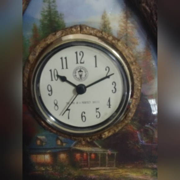 Thomas Kinkade clock - Picture 2 of 6